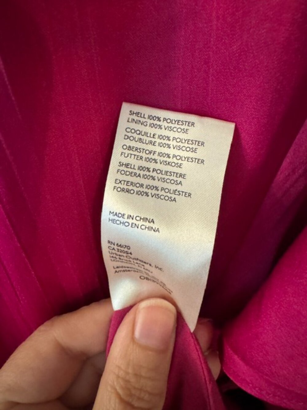 Anthropologie Maeve Ruffled True Wrap Silky Flowy Maxi Skirt Fuchsia XL - Picture 6 of 7